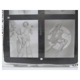 Original Vintage Pre-Production Glass Panel - Pinup Girl - GIL ELVGREN #8