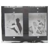 Original Vintage Pre-Production Glass Panel - Pinup Girl - GIL ELVGREN #10