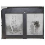 Original Vintage Pre-Production Glass Panel - Pinup Girl - GIL ELVGREN #11