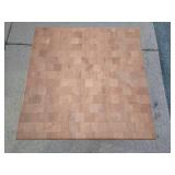 Very Nice LES GOURMAND Butcher Block Style Kitchen Island Table w/Slide-Out Cutting Board