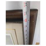 Excellent Vintage Embossed Offset Lithograph by Salvador Dali - "Gala Nude / Abraham Lincoln"