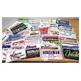 LARGE Lot of Vintage Auto Dealership License Plates