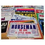 LARGE Lot of Vintage Auto Dealership License Plates