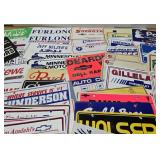 LARGE Lot of Vintage Auto Dealership License Plates