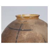 Antique Art Nouveau Hanging Glass Globe Light Fixture w/Hand Painted Parrot