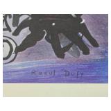 Original 1953 RAOUL DUFY Art Exhibition Poster