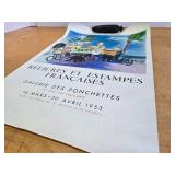 Original 1953 RAOUL DUFY Art Exhibition Poster