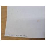 Original 1953 RAOUL DUFY Art Exhibition Poster