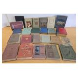 Estate Lot of Antique Hardcover Books