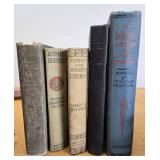 Estate Lot of Antique Hardcover Books