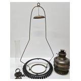 Antique Hanging JUNO Oil Lamp