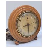 Lot of 3 Vintage Clocks Including Nice Mid Century BRIXON Wall Clock