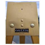 Vintage Metal DA-LITE Adjustable Height Artist Easel