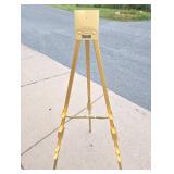 Vintage Metal DA-LITE Adjustable Height Artist Easel