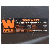 Working WEN 2000 Watt Inverter Generator