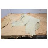 Larger Sections of Genuine Tanned Leather