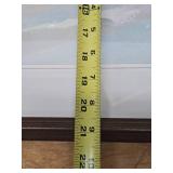 Very Nice Framed Vintage Shoreline Landscape Watercolor Painting