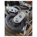 Group of Larger Heavy Duty Industrial Caster Wheel Sets
