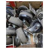 Group of Larger Heavy Duty Industrial Caster Wheel Sets