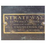 Great Looking Antique Automobile Tool - STRATEWAY Valve Face Grinder