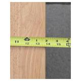 Rolling Chrome Table w/Drawers & Wood Top