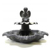 Cast Metal Fountain with Cherub / Angel