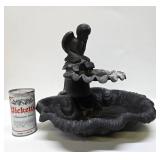 Cast Metal Fountain with Cherub / Angel