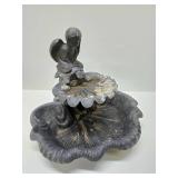 Cast Metal Fountain with Cherub / Angel