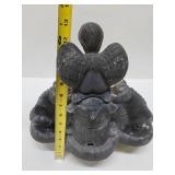 Cast Metal Fountain with Cherub / Angel