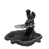 Cast Metal Fountain with Cherub / Angel