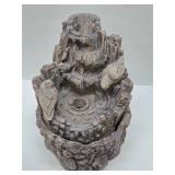 Electric Water Feature Fountain w/Birds