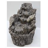 Electric Water Feature Fountain w/Birds