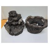 Electric Water Feature Fountain w/Birds