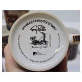 Brand New in Box Set of 6 TERRY REDLIN Coffee Mugs