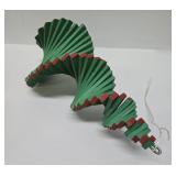 Lot of 3 Unused Wooden Spiral Hanging Wind Sculptures