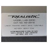 Working Realistic Model LAB-2200 Turntable