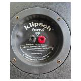 Large Working Vintage KLIPSCH "Forte" Loudspeaker System