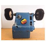 Working Industrial buffer MAchine