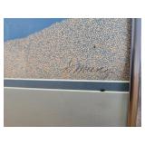 Excellent 2-Section Framed Signed Diptych Print - "Pathfinders"