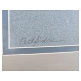 Excellent 2-Section Framed Signed Diptych Print - "Pathfinders"