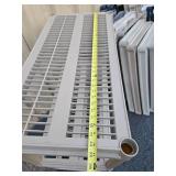 Large Group of Complete 4 & 5-Tier Plastic Utility Shelves