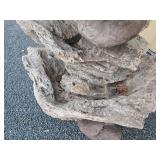 LARGE Indoor/Outdoor Faux Driftwood & Stone Fountain Water Feature
