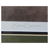 Framed signed Numbered Wildlife Print w/Ducks