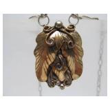 Excellent Old Southwestern Sterling Silver Necklace