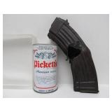 Old Vintage Military Used Machine Gun Magazine/Clip w/Battlefield Damage