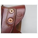 US Marked Leather Pistol Holster