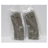 2 Brand New 30-Round .223 Stainless Rifle Magazines
