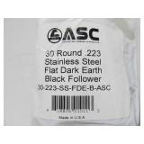 2 Brand New 30-Round .223 Stainless Rifle Magazines