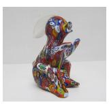 Smaller 3" Vintage MURANO Handmade Millefiori Glass Rabbit Sculpture