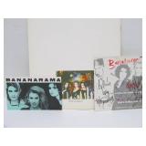 Group of Vintage BANANARAMA Band Memorabilia Record etc Including Autographs